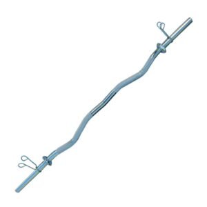 Barra "W" Cromada recartilhada c presilha Aspiral