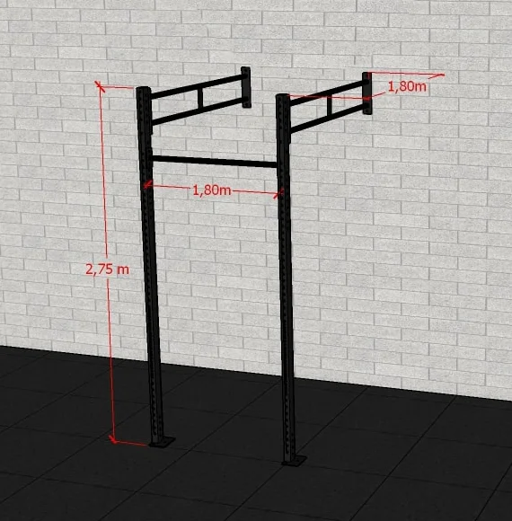 Rack de Crossfit – Anilhas de Minas 1.0 50×50