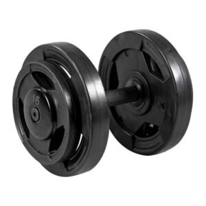 Dumbell Sport Dútil Injetado - Pegada Preta - KTL